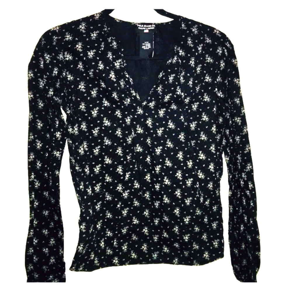 Ralph Lauren - Enlightened Women Black Blouse